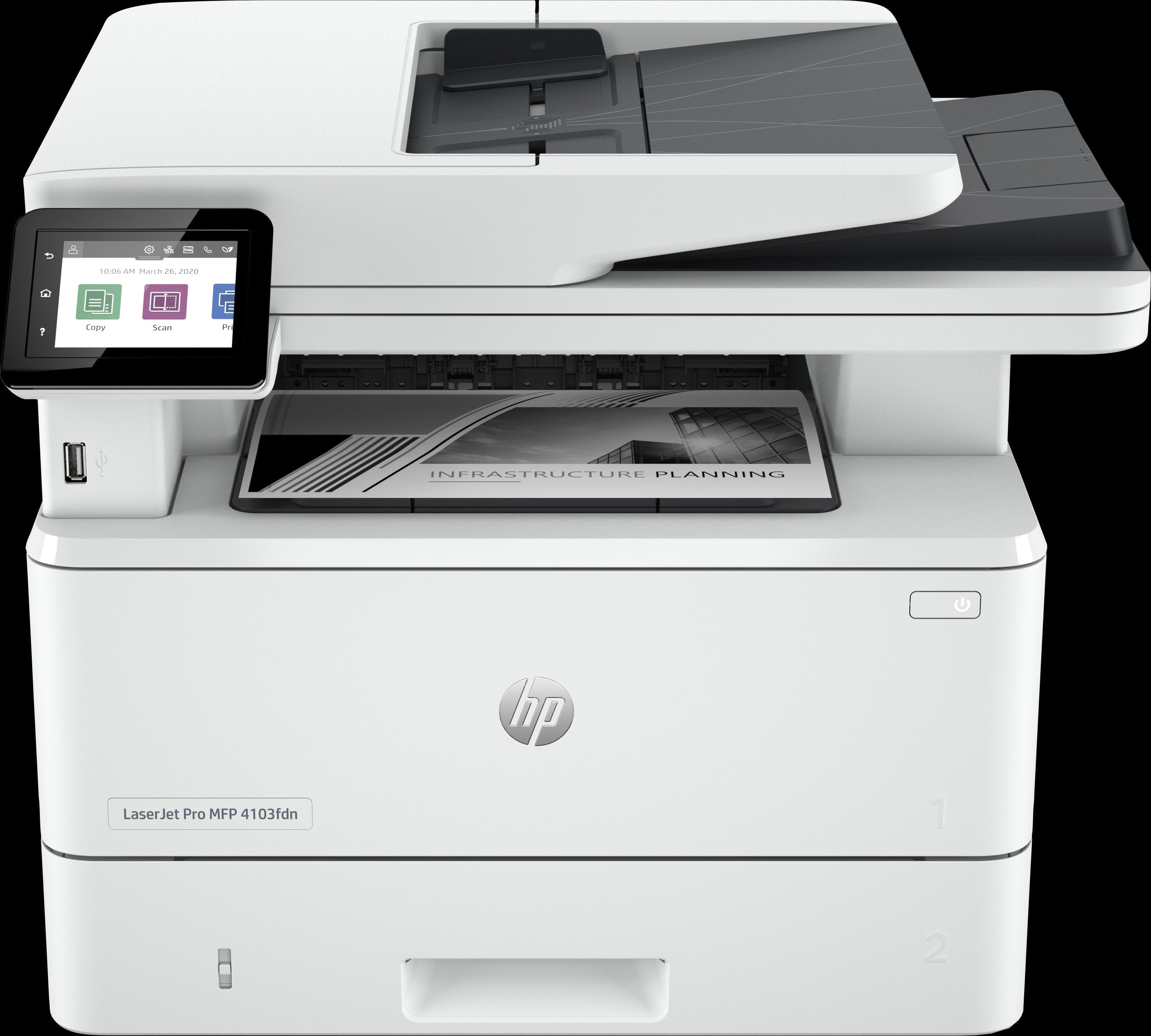 Imprimante Multifonction Laser Monochrome HP LaserJet Pro 4103dw (2Z627A) Imprimante Multifonction Laser Monochrome HP LaserJet Pro 4103dw (2Z627A)